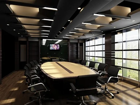 Use LED lights in the meeting room