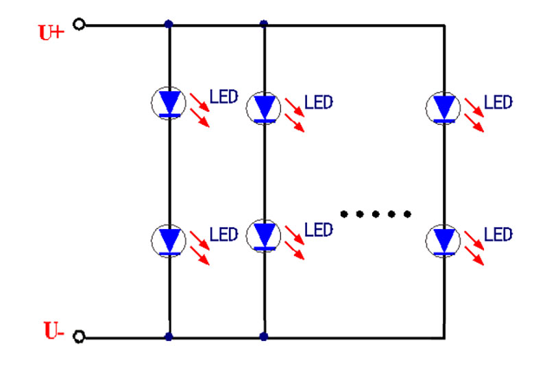 LED Beads In Series Vs Led Lamp Bead In Parallel