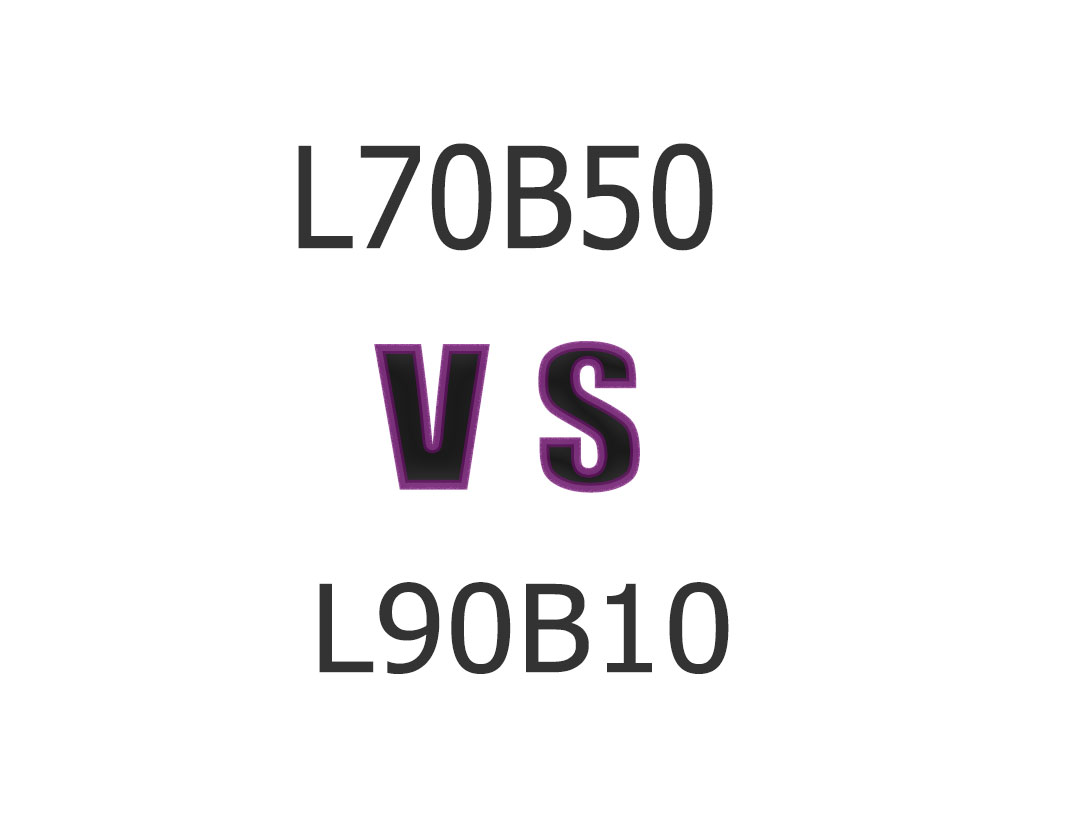 What's The Difference Between L90B10 And L70B50?