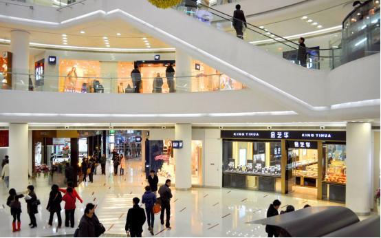 4000K colour temperature shopping mall lighting