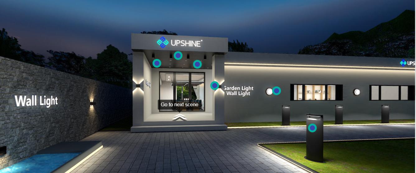 Upshine lighting online showroom lighting manufactory