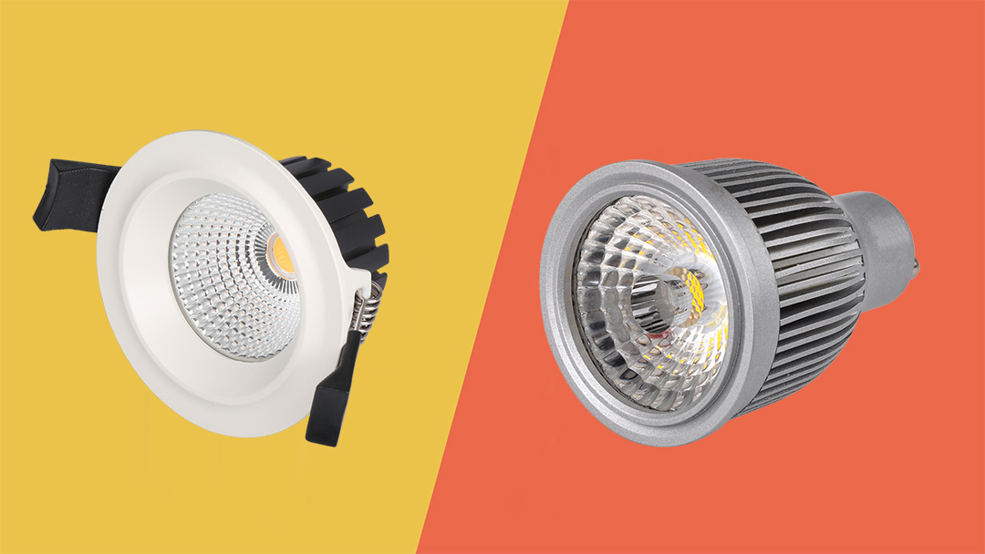 difference between downlight and spotlight