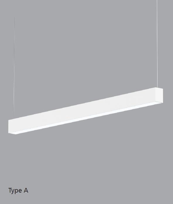 diffuser linear light with linked design