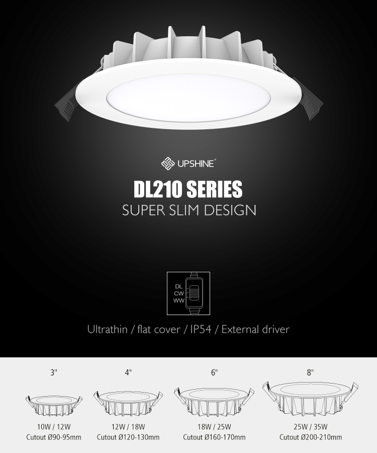 DL210 super slim design down light