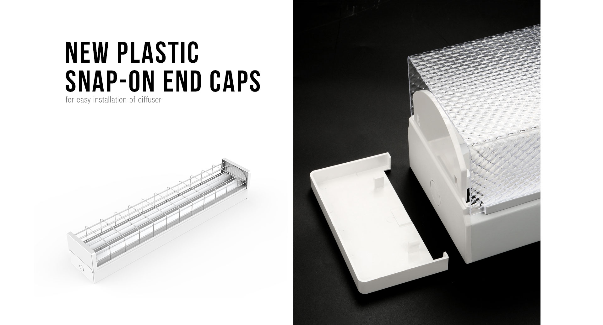 Plastic Snapon End Caps LED Batten_03