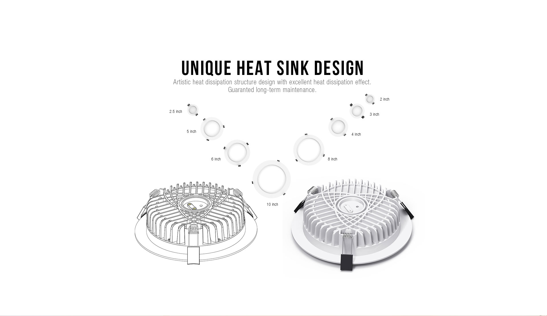 Heat sink LED Downlights_03