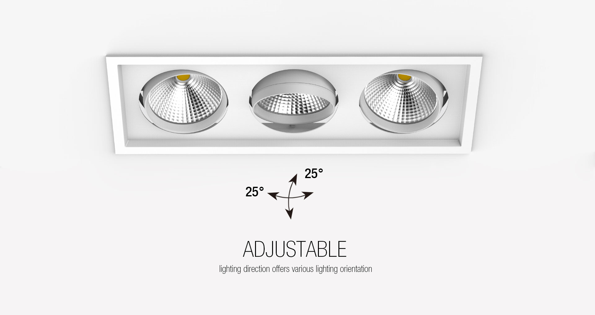 Adjustable 30W LED Downlighting_03
