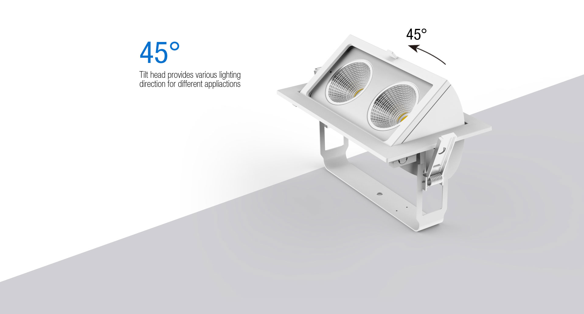 45 Degree Adjustable LED Downlights_02