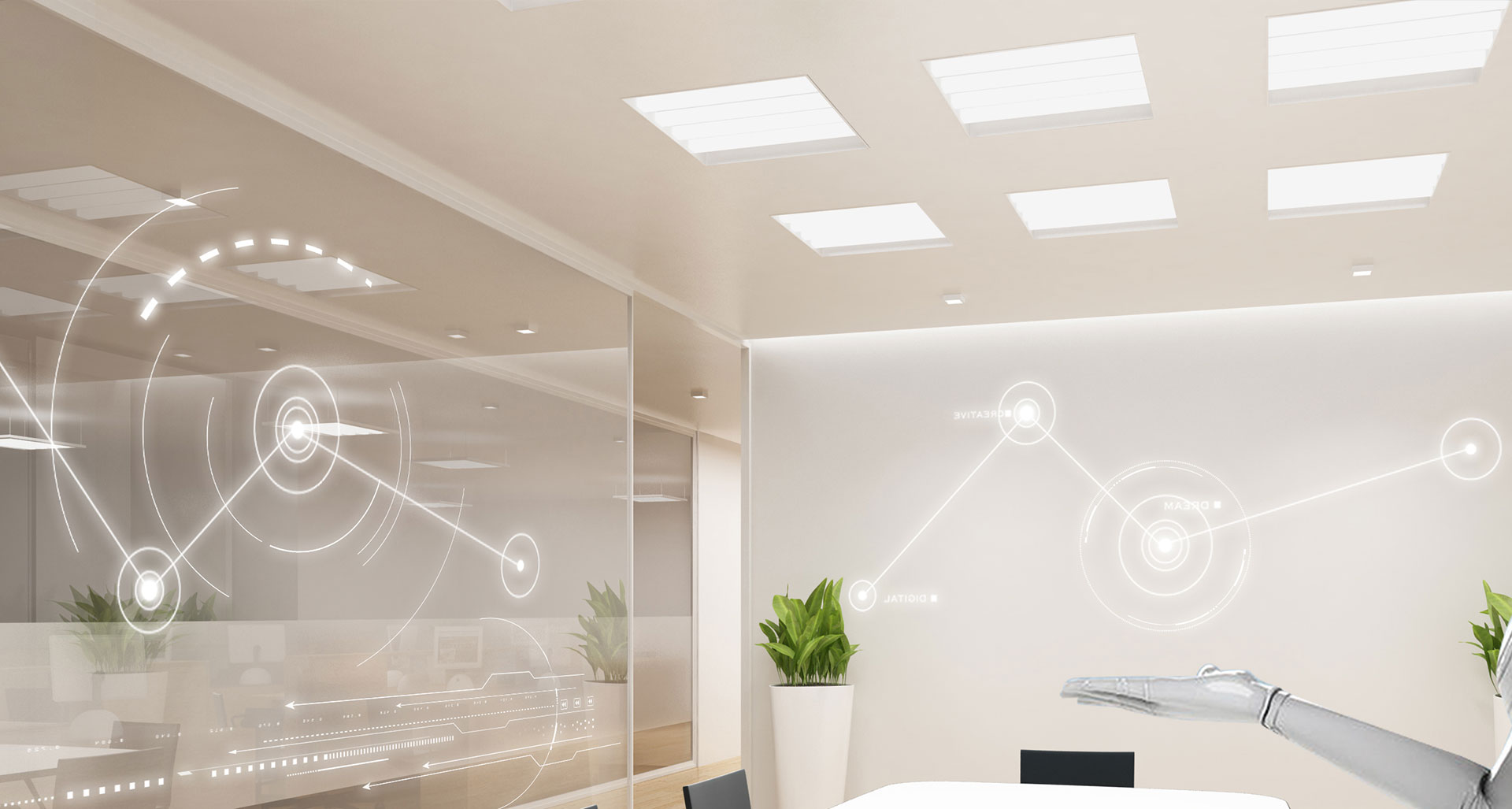 LED Ceiling Panel Lights Housing_04