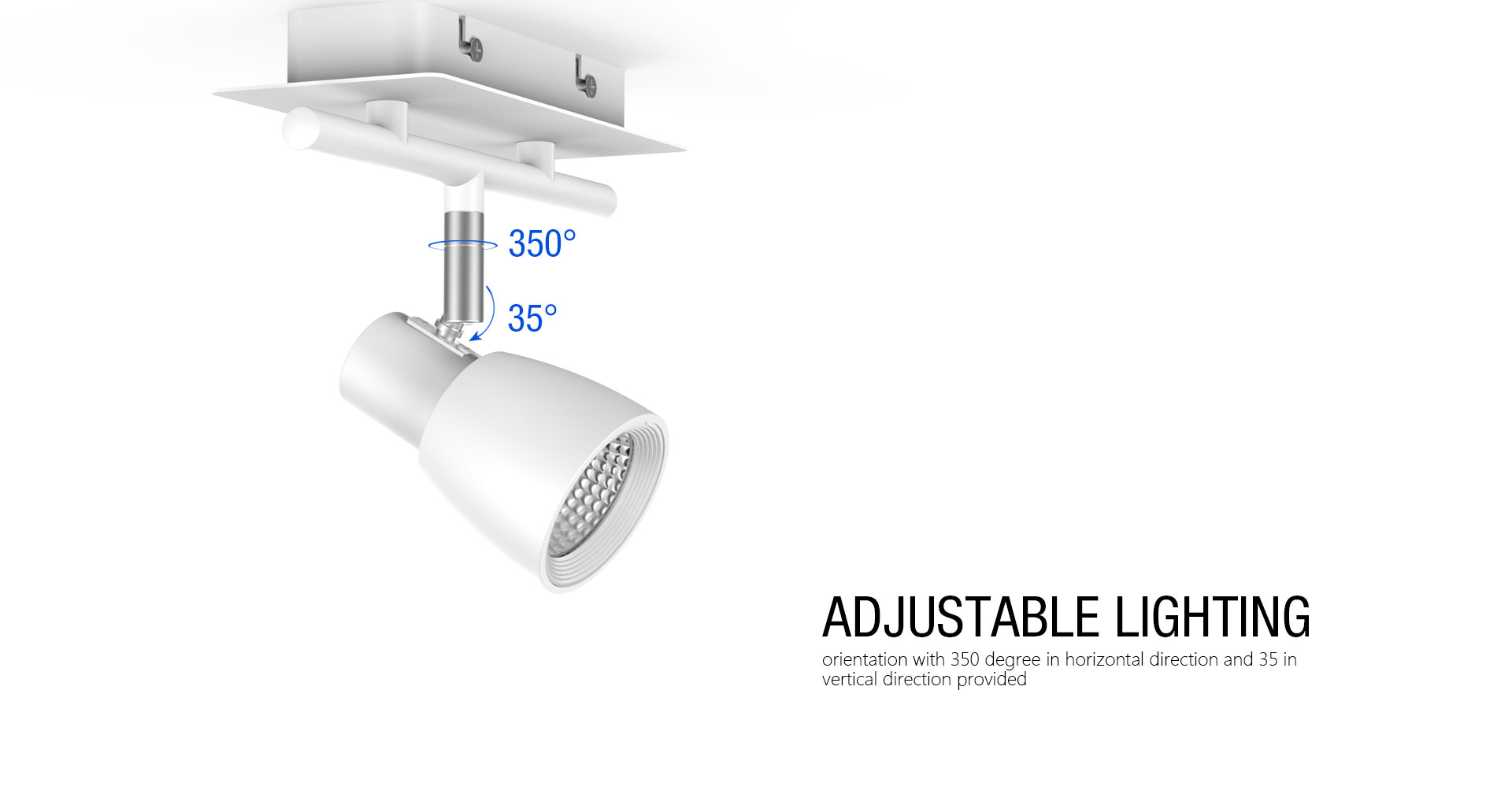 Adjustable Commercial LED Track Lights_02