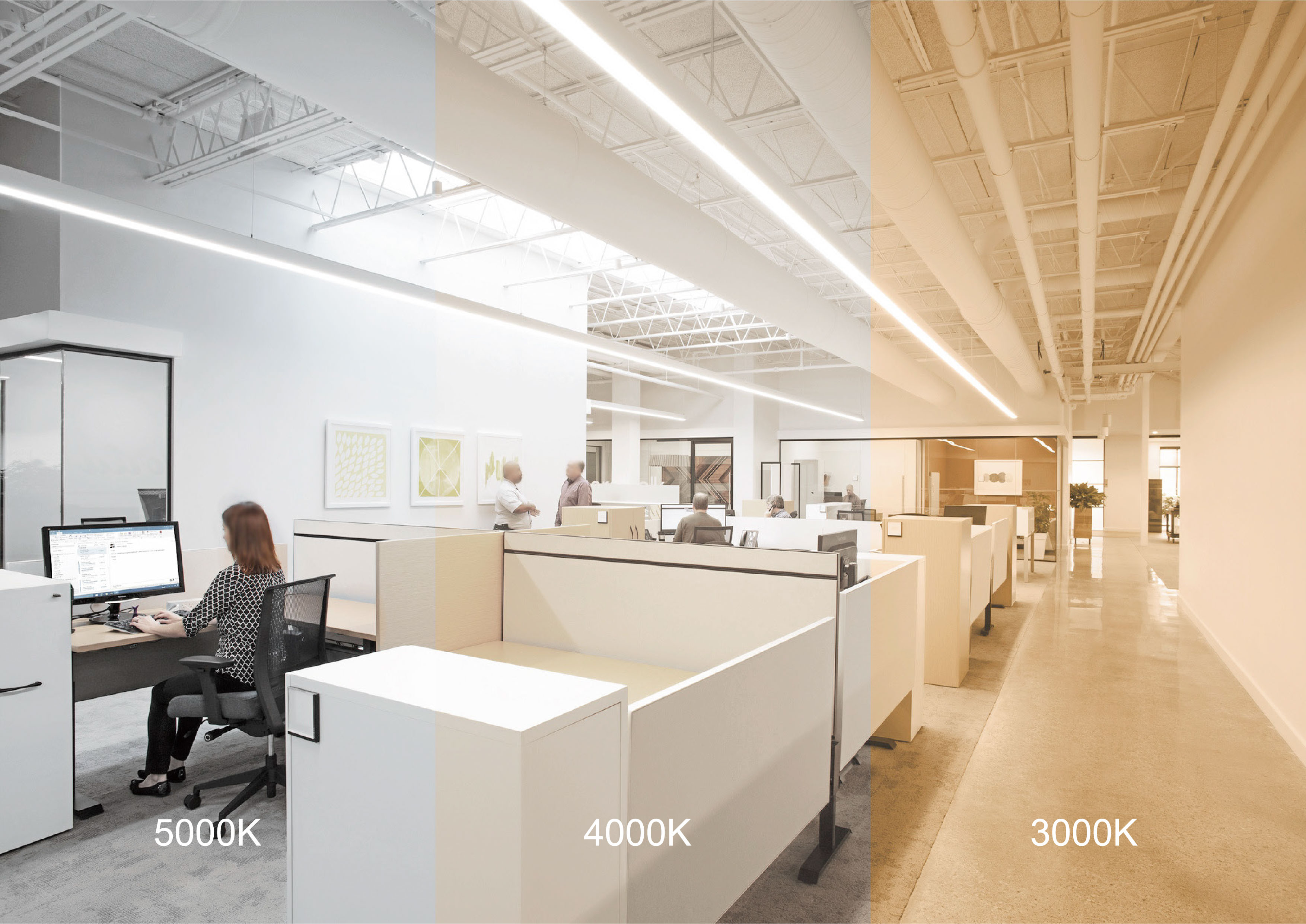 What is the best color temperature for office? - UPSHINE Lighting