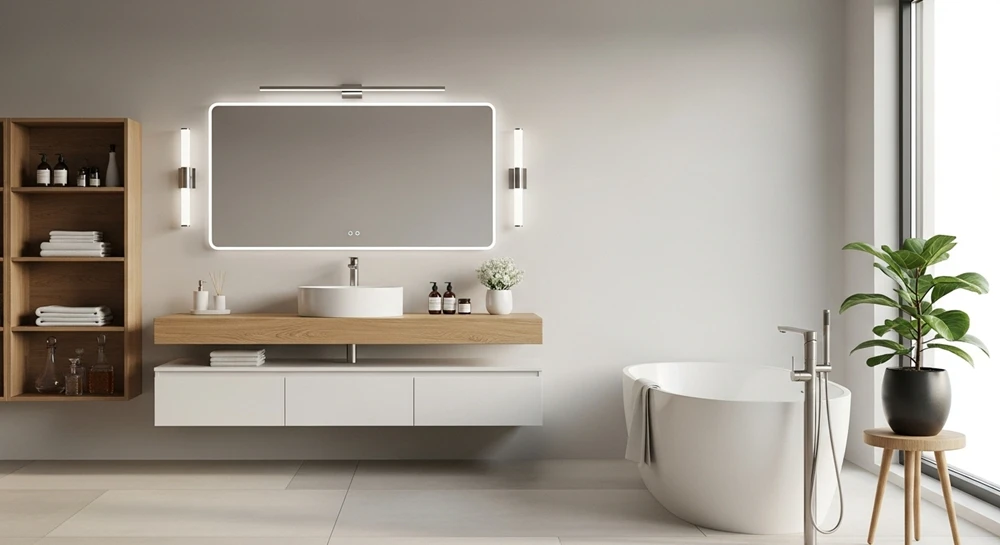 LED Mirror Lights in Bathroom
