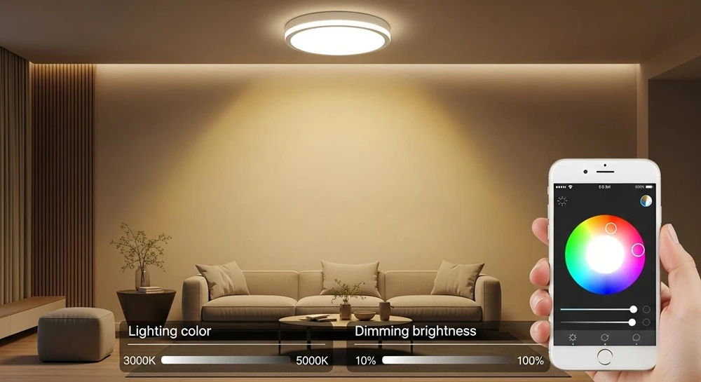 Smart Dimming Systems of Integrated LED Fixture