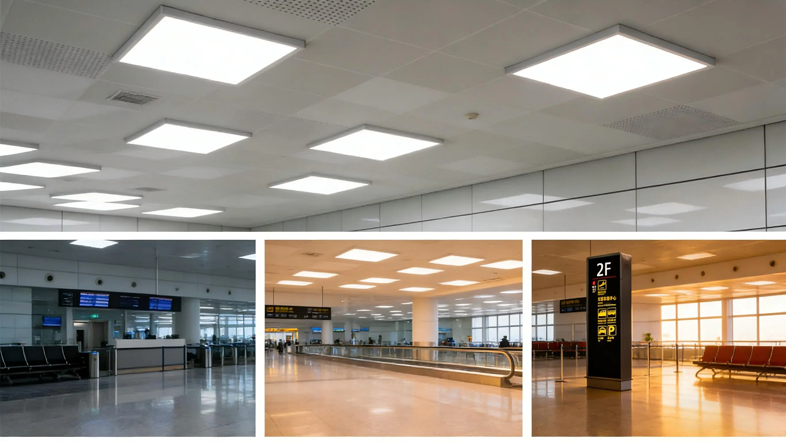 Airport Interior Lighting LED Panel Lights