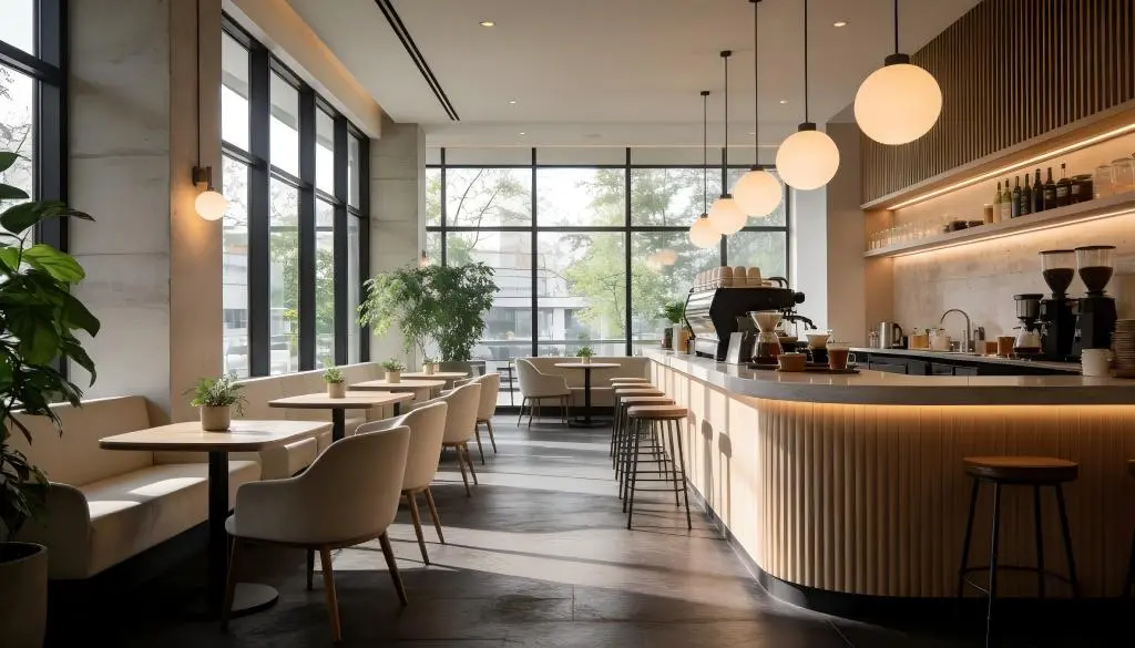 Coffee Shop Lighting Ambient Lighting(1)