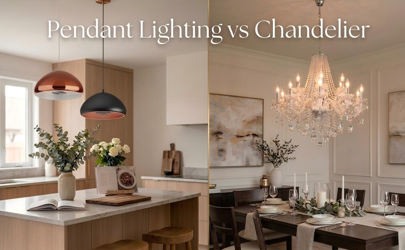 Pendant vs. Chandelier: Which One is Right for Your Space?