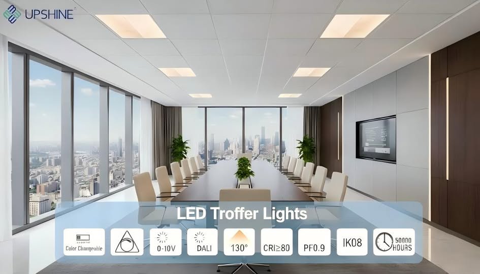 LED Troffer Lights