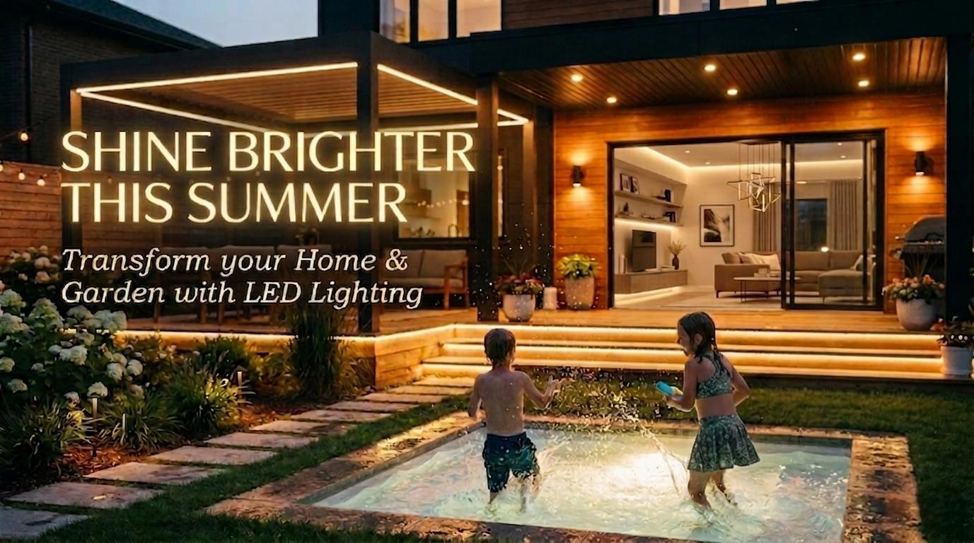 Shine Brighter This Summer with LED Lighting