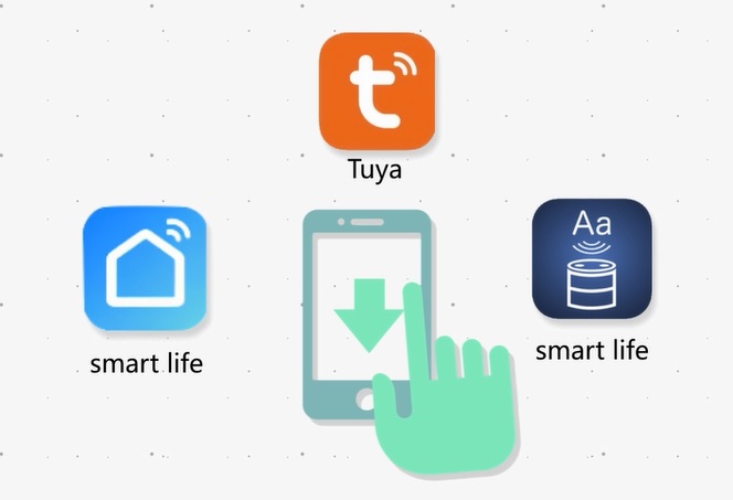 Smart network control lightings with tuya3