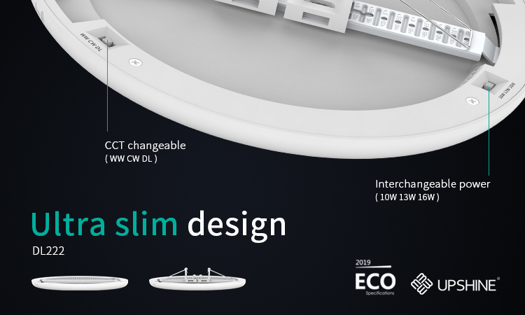 DL222 Ultra slim downlight design