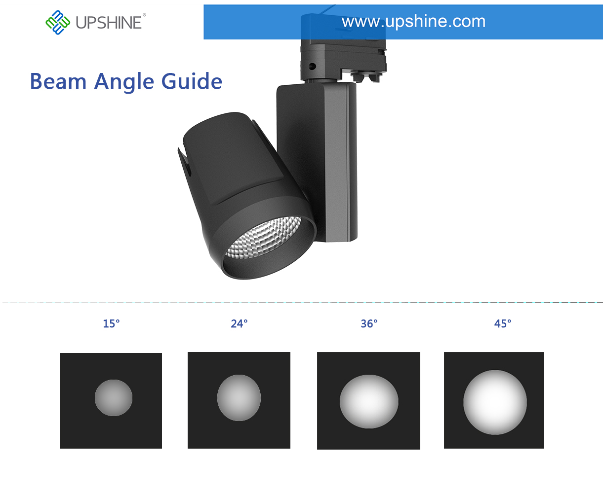 beam angle for track lighting