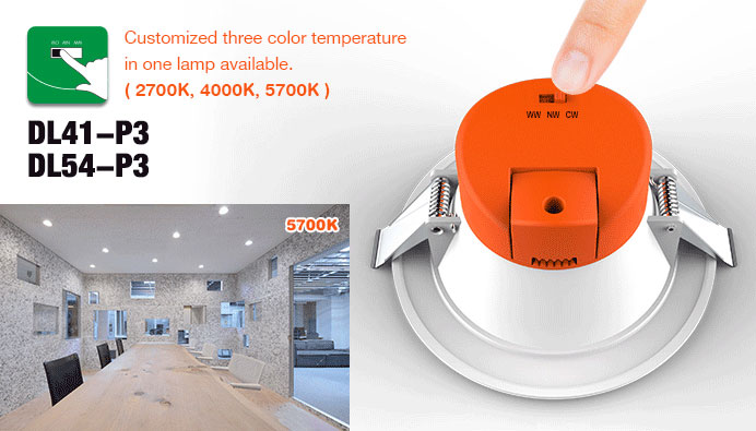 cct led downlight