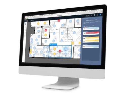 WiFi connected lights and associated Bluetooth devices