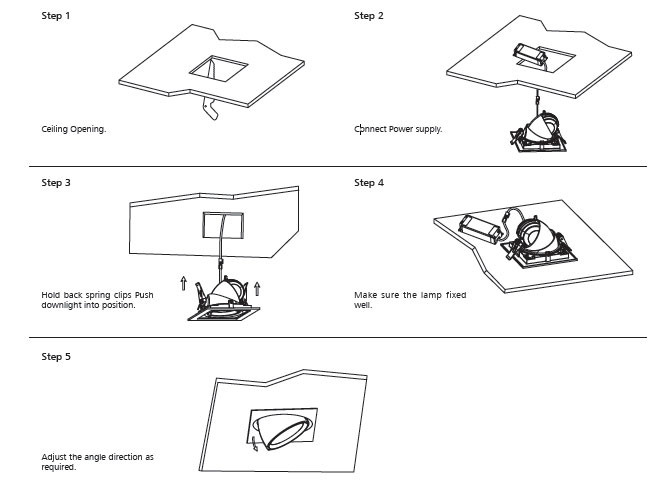 installing recessed lighting