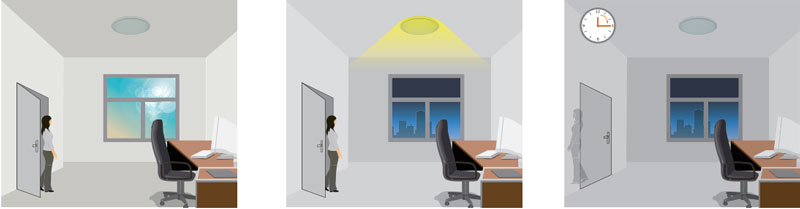 Microwave Sensor Ceiling Light