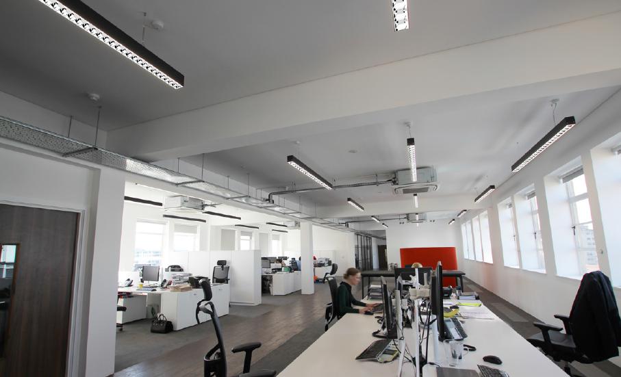 office commercial linear batten light