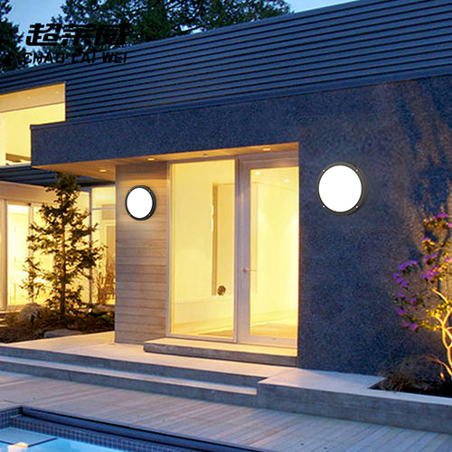 outdoor modern garden wall mounted lights