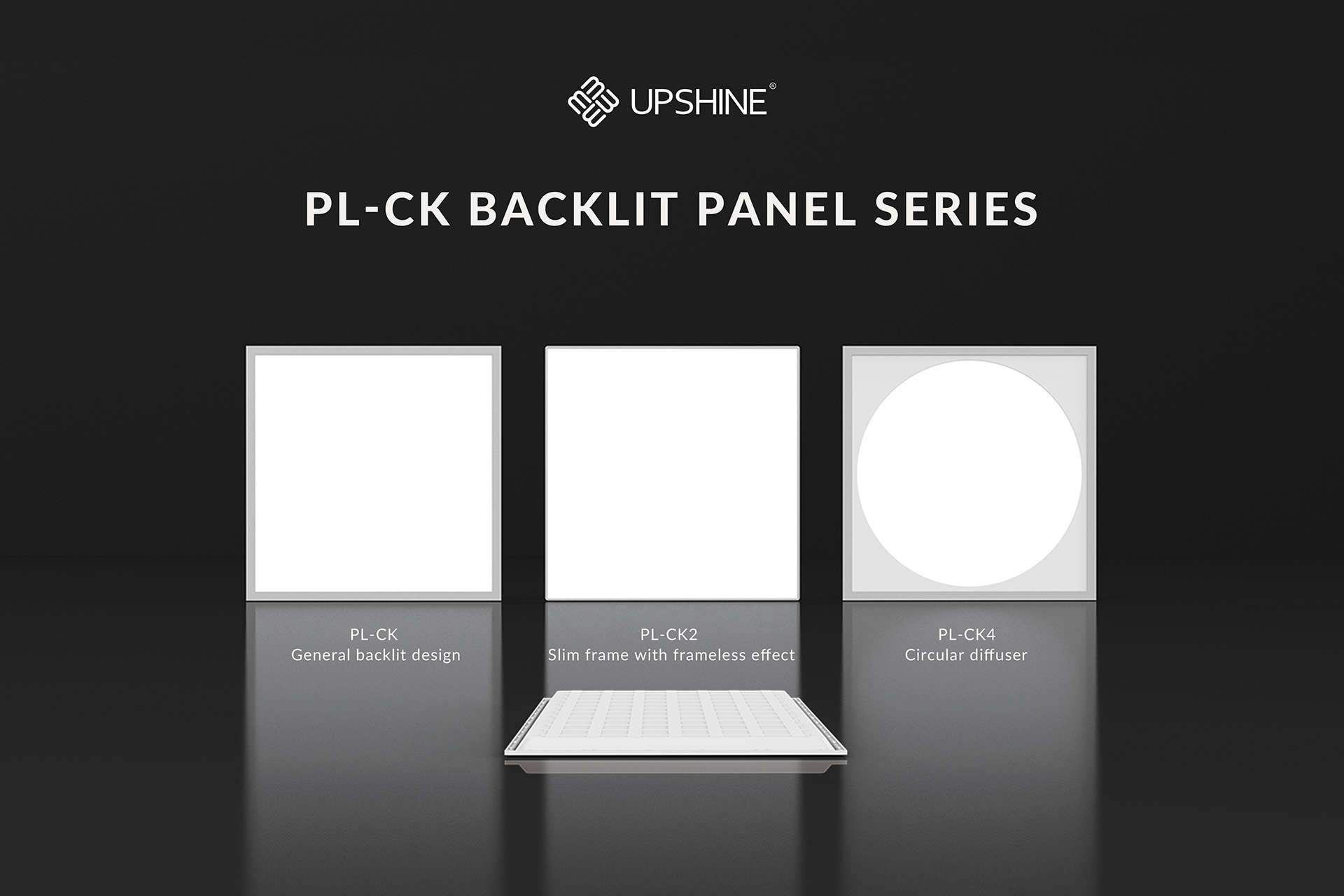 super slim backlit light panel office light