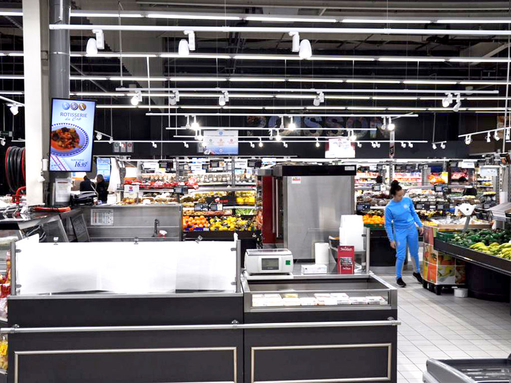 Supermarket Lighting In France