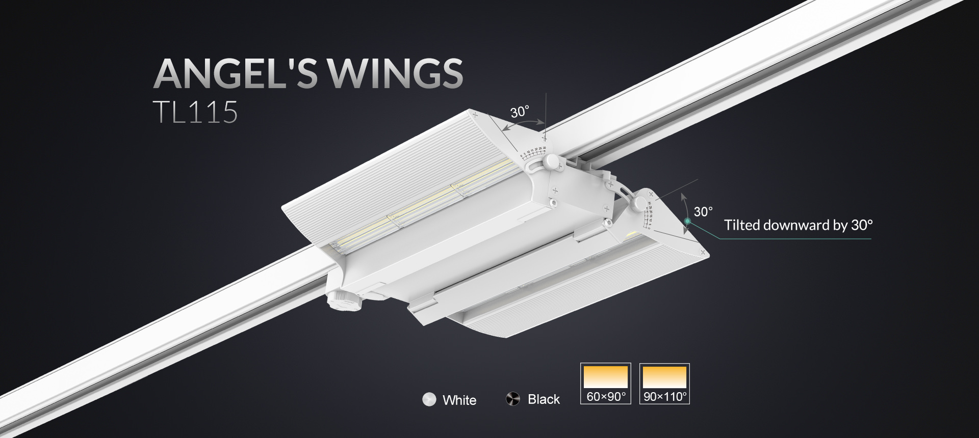 TL115 track light internal Osram flicker free driver