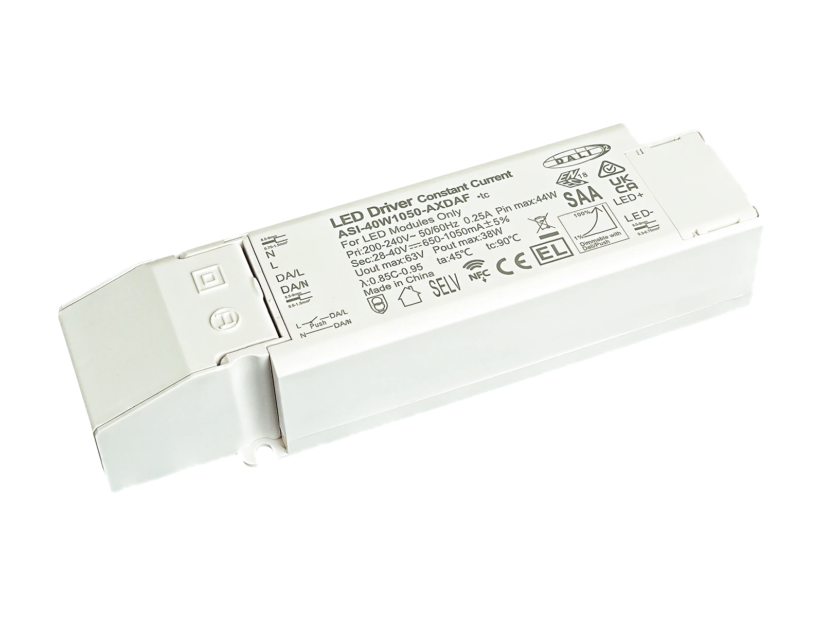 ASI-XXWXXXX-AXDAF DALI NFC DT6 LED Driver