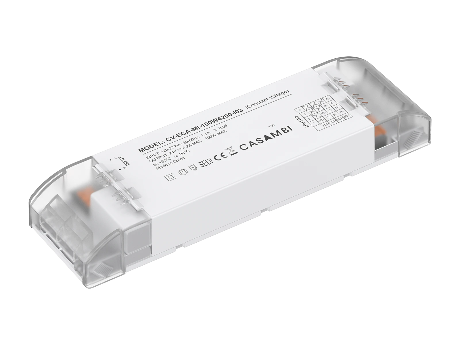 CMI CV-ECA-MI-XXWXXX-I03 Casambi Constant Voltage Dimming Driver