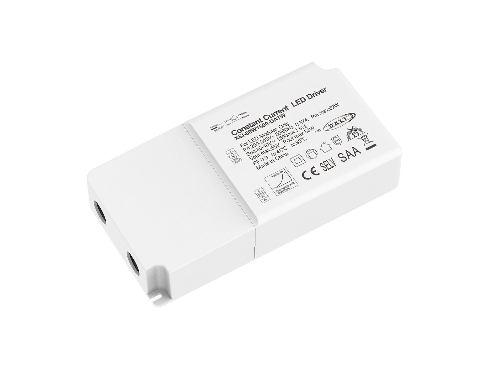 XSI-XXWXXX-DATW Independent Fxed Output LED Driver