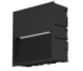 UP-WL60B-5W Recessed IP65