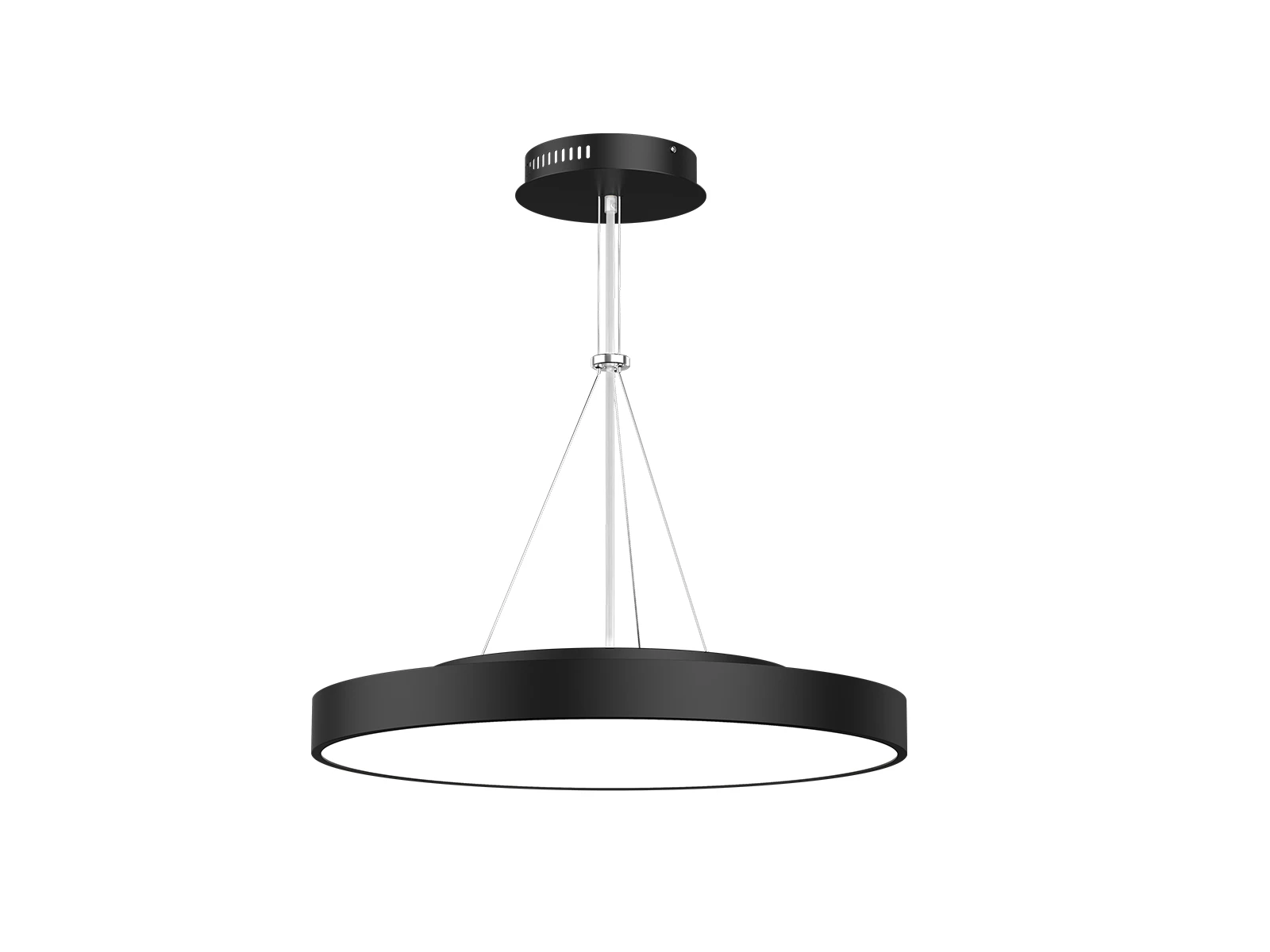 AL99C UGR LED Ceiling Light Vertical Suspension Installation