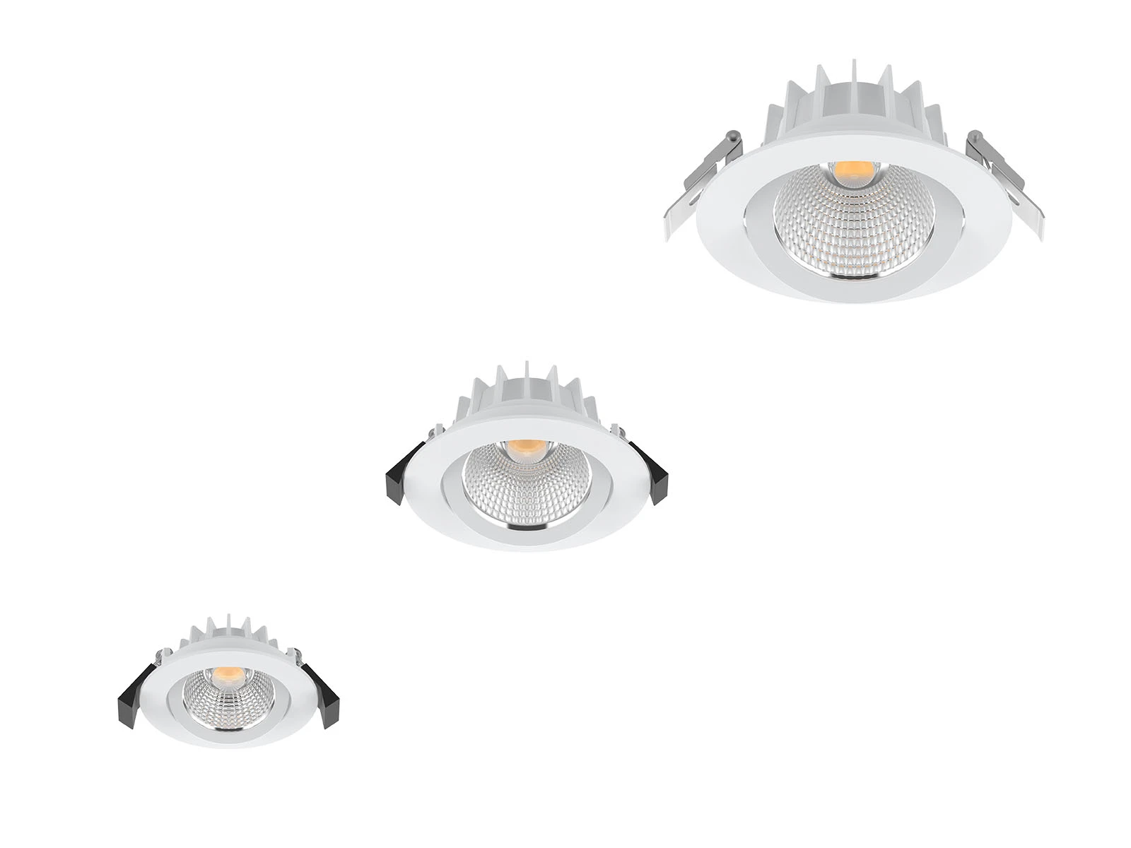 CL156(3 CCT) LED Downlight Three Sizes