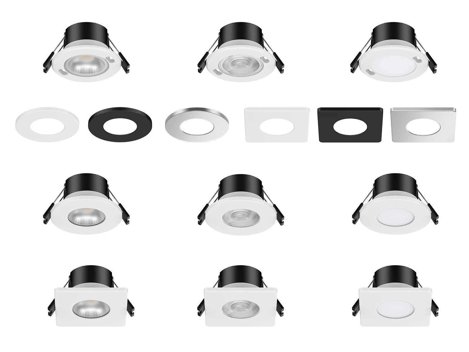 DL423 Series LED Downlight Split Graph 2
