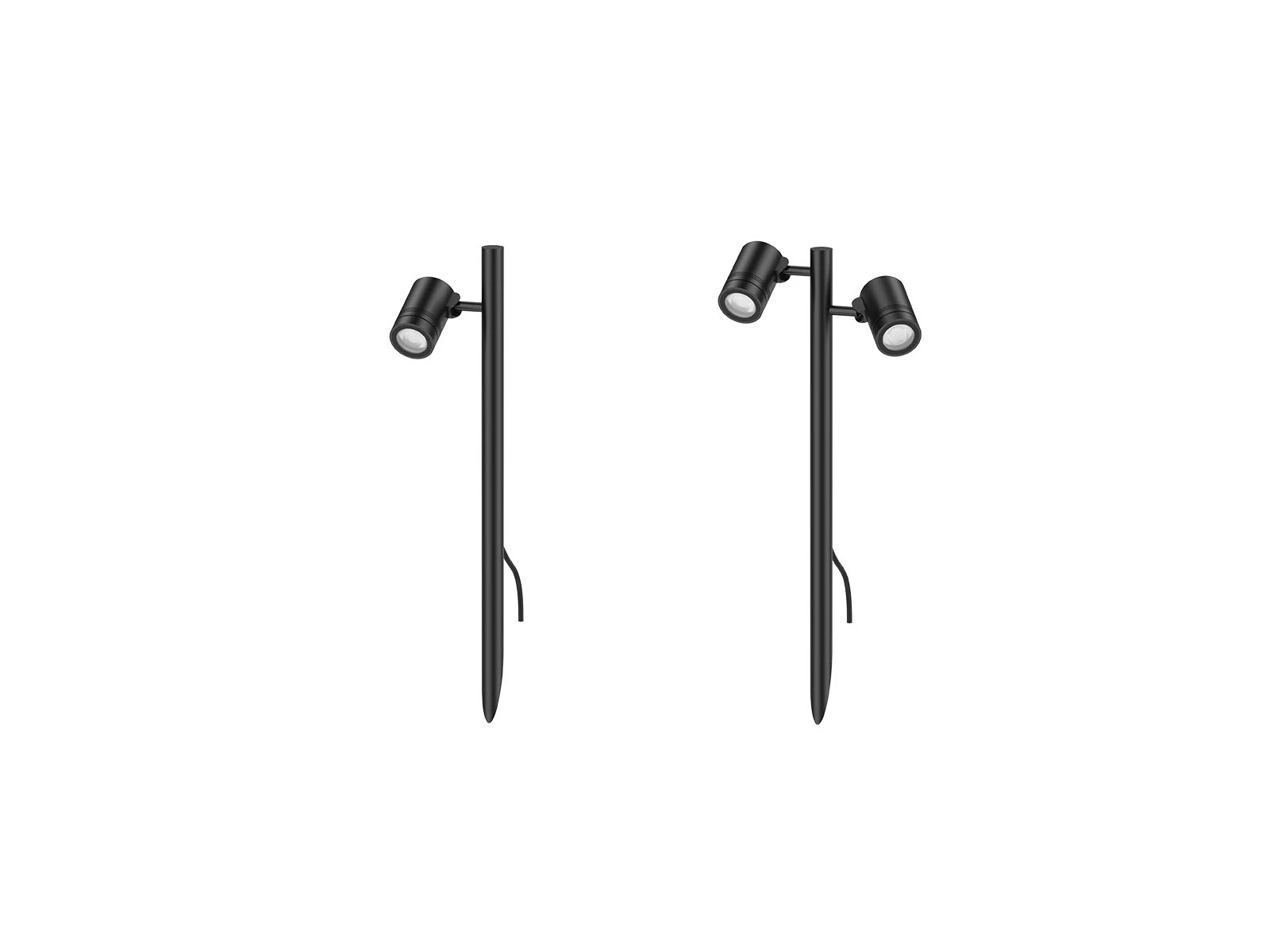 NL154C Series LED Garden Light Single and Double Head
