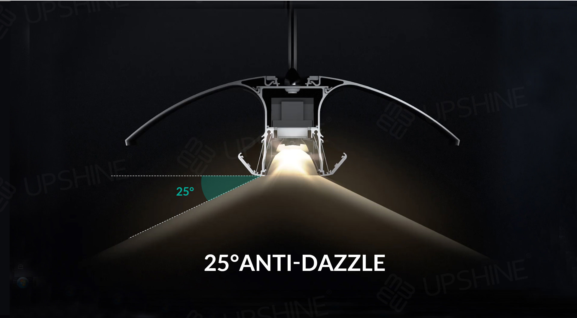 DB147_04 25° anti dazzle