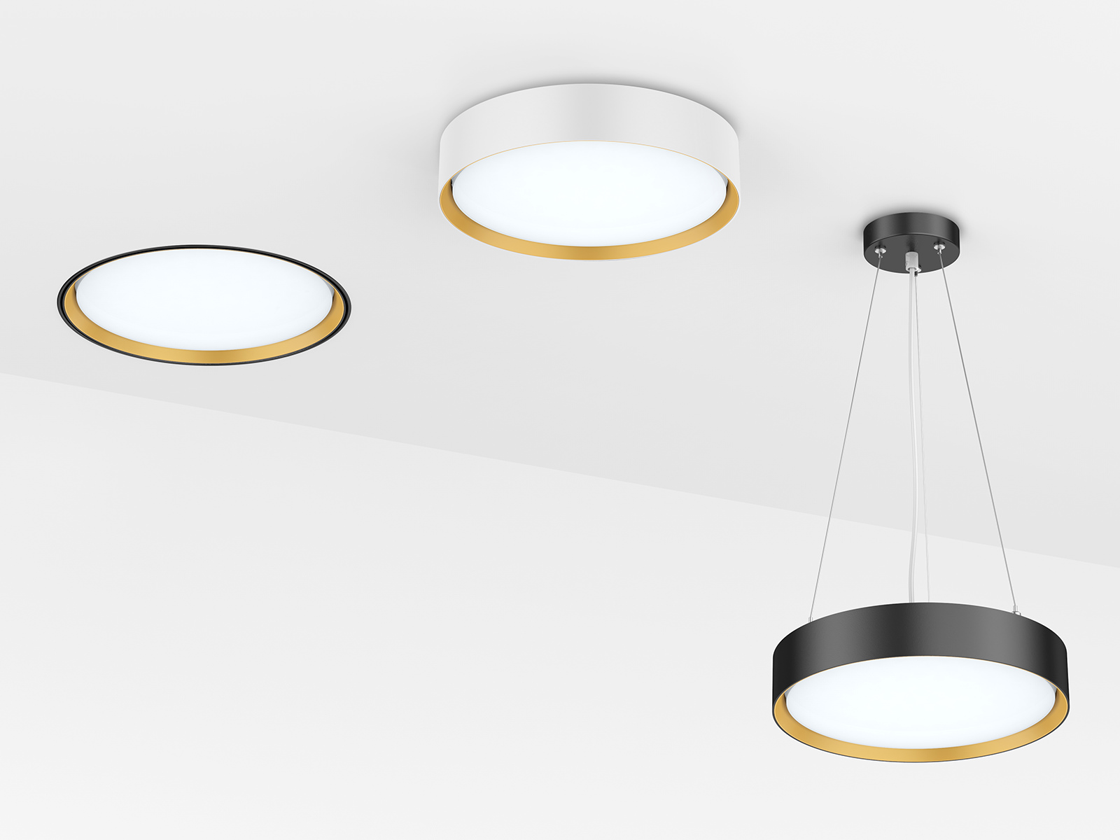 AL166 1minimalist LED ceiling light