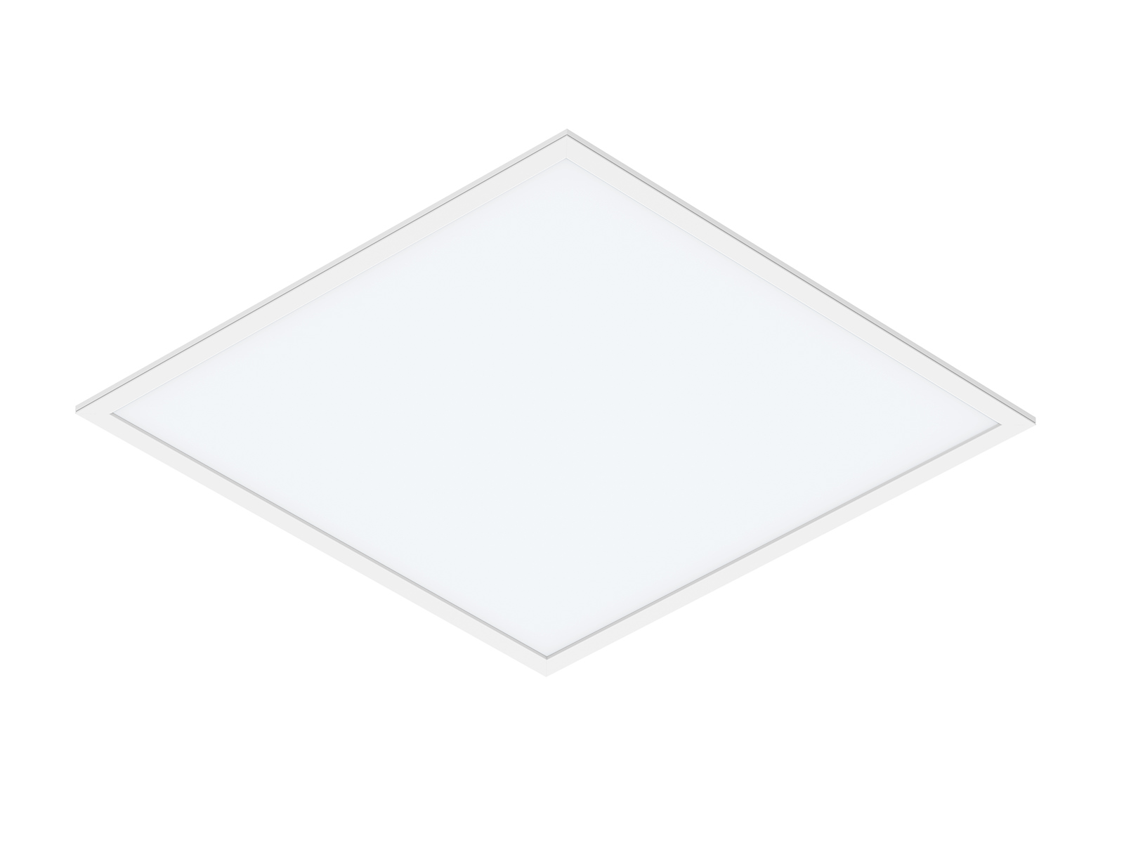 Includes High Efficiency IC Driver 3 Year Guarantee Opus 48W Square Easy Fit Commercial Ultra Slim LED Panel 600 x 600mm Daylight 