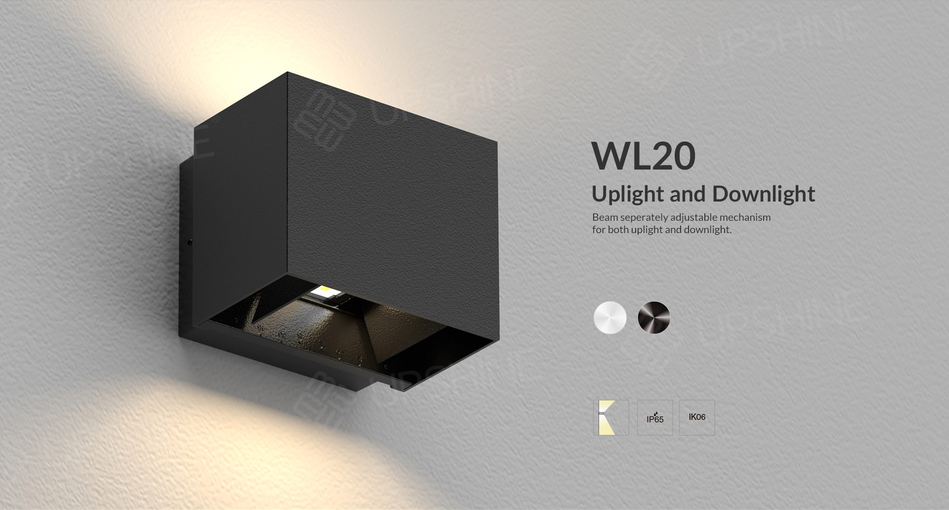 WL20_01 uplinght and downlight