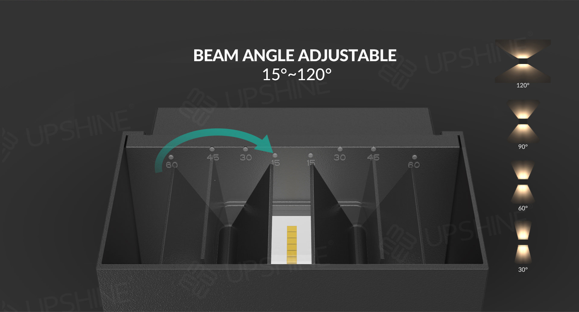 WL20_02 beam angle asjustable