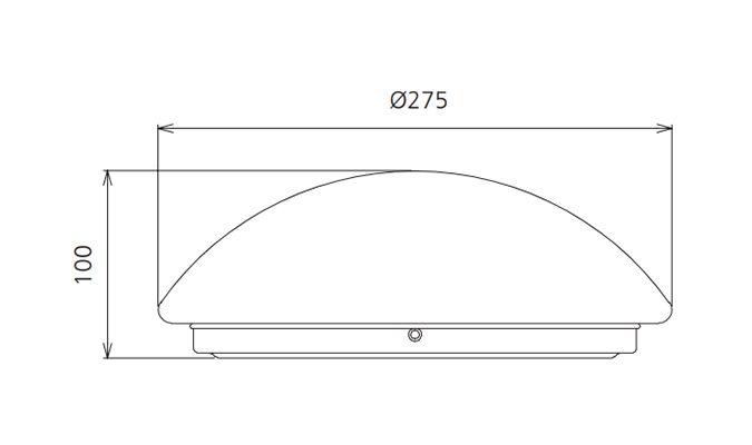 led daylight ceiling lights Dimensions