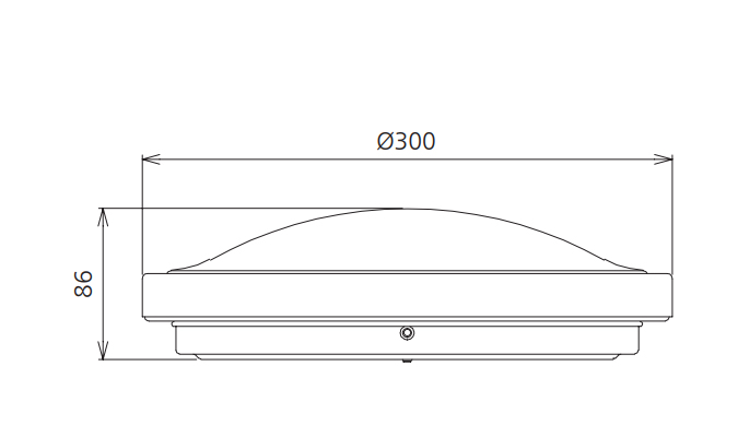 led daylight ceiling lights Dimensions