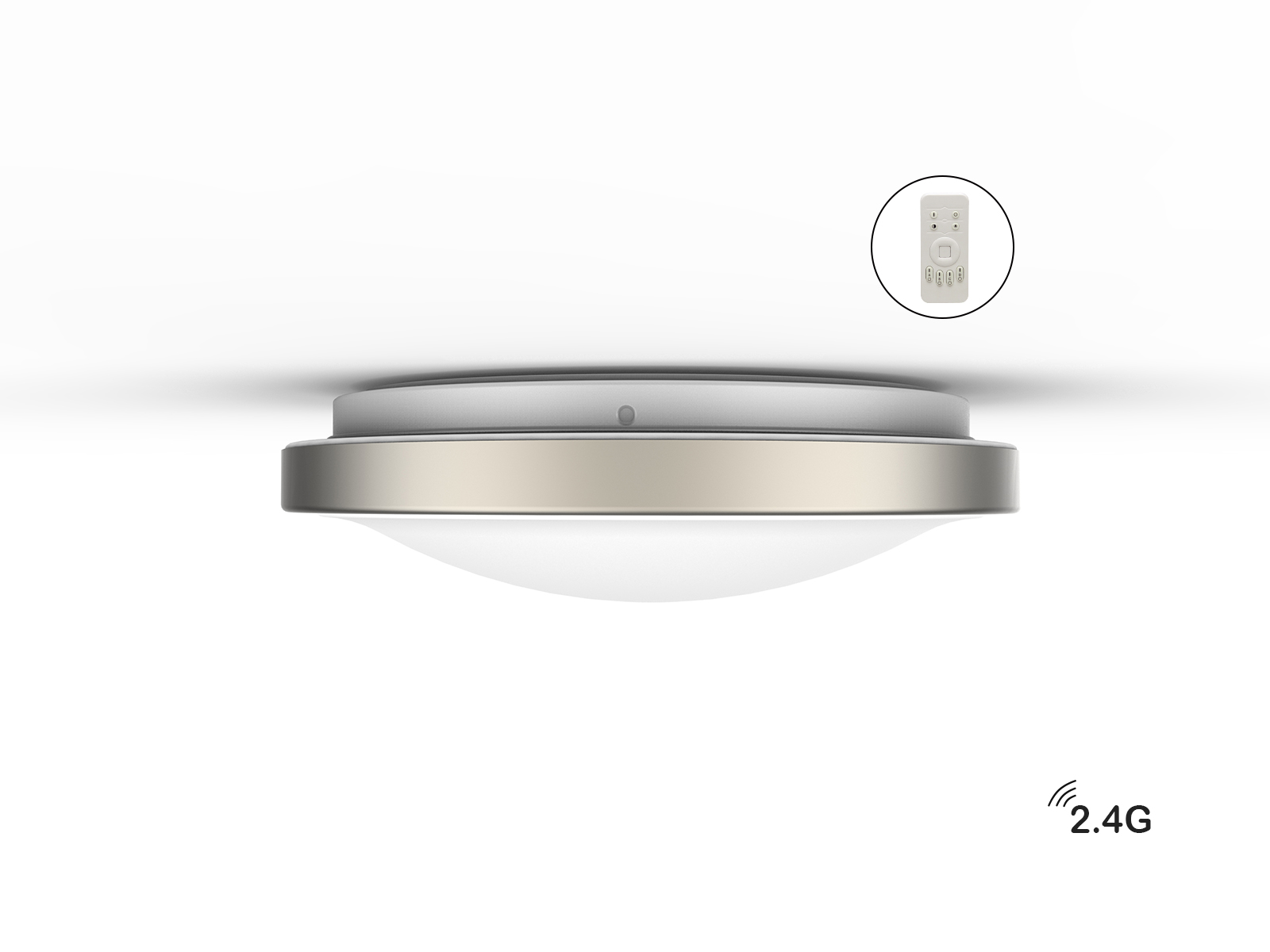 Wireless Ceiling or Wall Light w/ Remote Control 